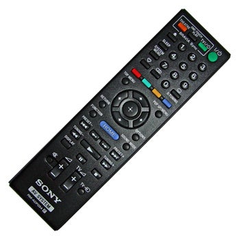Sony BDV-E870 home theater system remote control.