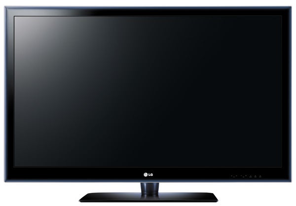 LG 47LX6900 LED TV front view on stand