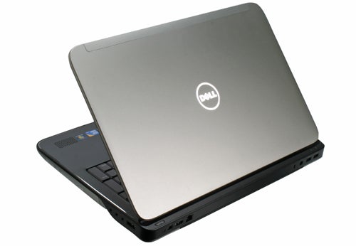 Dell XPS 17 L701X laptop closed on white background.