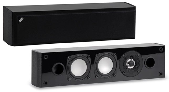 Crystal Acoustics BPS-10 soundbar with three speaker drivers.