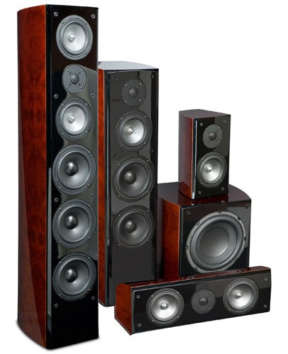 EMP Tek Impression Series 7.1 Home Theater Speakers