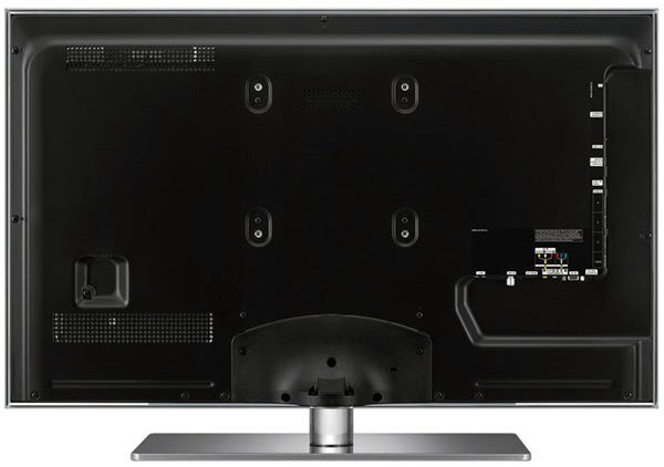 Rear view of Samsung UE32C6000 LED TV on stand