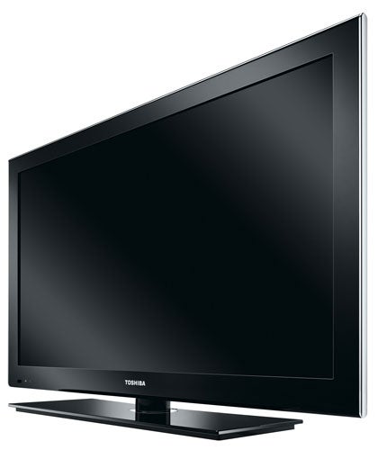 Toshiba 32SL738 LCD television on a stand.