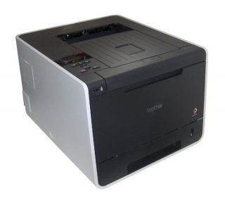 Brother HL-4140CN color laser printer on white background.