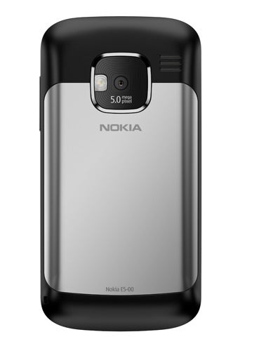Nokia E5-00 smartphone with 5 megapixel camera