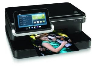 HP Photosmart eStation C510 printer with color touchscreen