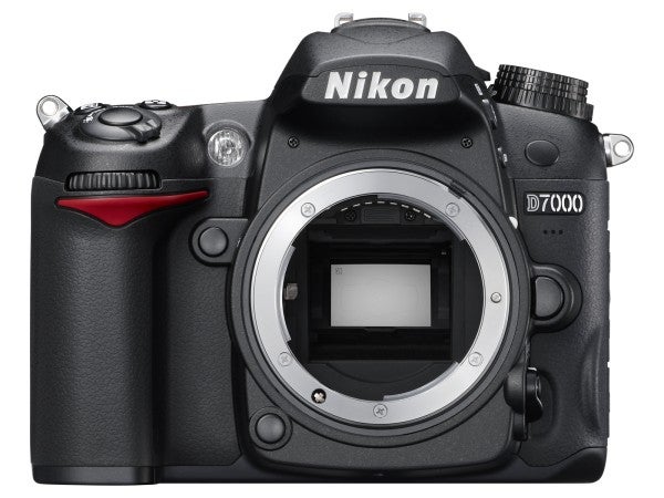 Nikon D7000 DSLR camera body without a lens