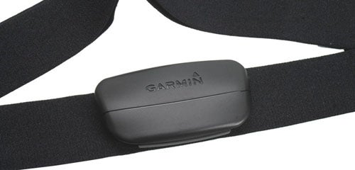 Garmin Forerunner 410 heart rate monitor chest strap.