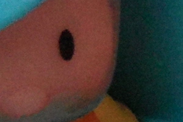 Blurred close-up image of an object with undefined features.