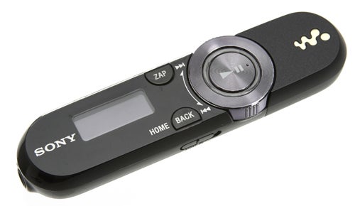 Sony Walkman NWZ-B152 portable music player on white background.