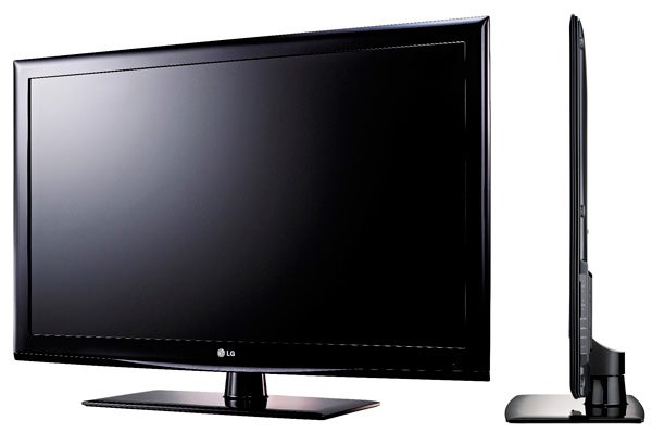 LG 42LE4900 LED TV front and side view