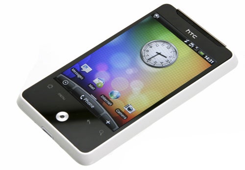 HTC Gratia smartphone on white background.