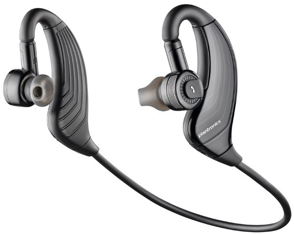 Plantronics BackBeat 903+ wireless headphones isolated on white background.