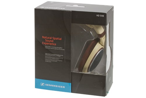 Sennheiser HD 598 headphones in original packaging.