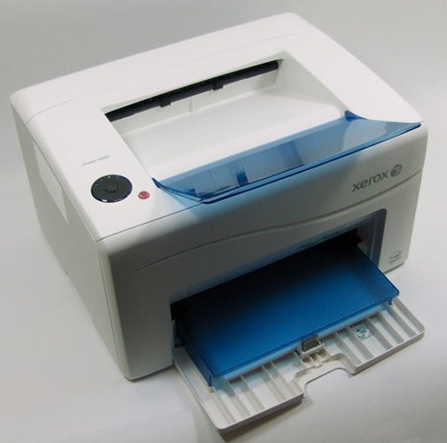 Xerox Phaser 6000V/B color printer on a white background.