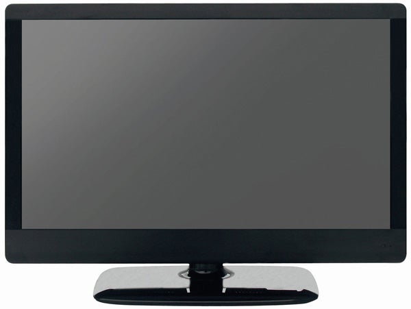 Technika LCD 32-270 television on a stand, powered off.