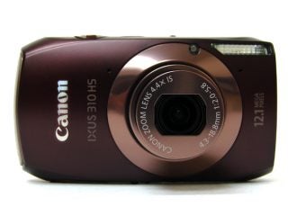 Canon IXUS 310 HS compact camera in brown
