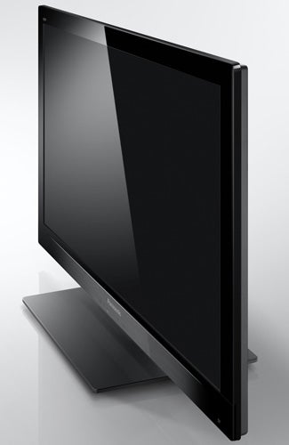 Panasonic Viera TX-L32E30B LCD television on white background.