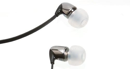Ultimate Ears 400vi noise-isolating earphones on white background.