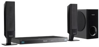 Panasonic SC-BTT262 home theater system with speakers.