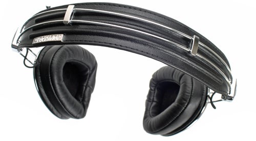 Skullcandy Aviator headphones with black ear cushions and metallic band.