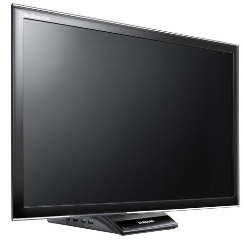 Samsung SyncMaster C27A750X monitor on white background.