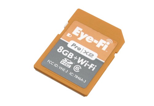 Eye-Fi Pro X2 8GB Wi-Fi SD card.