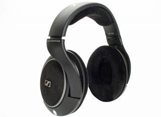 Sennheiser HD 558 over-ear headphones on white background.