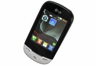 LG Ego WiFi smartphone on white background.