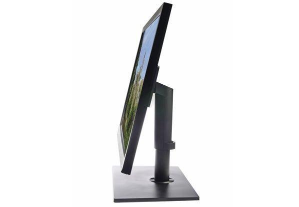 Samsung S27A850D monitor with adjustable stand and landscape screen.