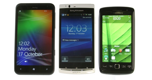 Sony Ericsson Xperia Arc S among other smartphones.
