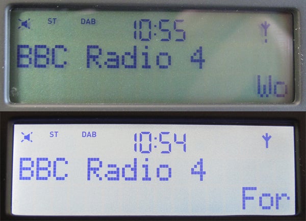ScreenDisplays showing BBC Radio 4 on two Pure One radios.