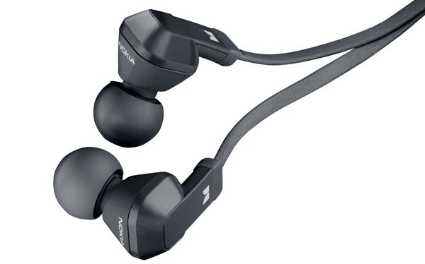 Nokia Purity In-Ear WH-920 headphones on white background.