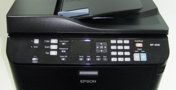 Epson Workforce Pro WP-4535DWF - Controls