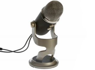 Blue Yeti Pro microphone on a white background.