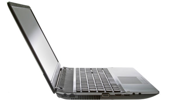 Samsung Series 3 NP300E5A laptop on white background.
