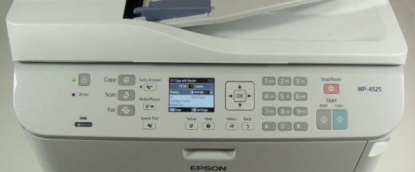 Epson Workforce Pro WP-4525DNF - Controls