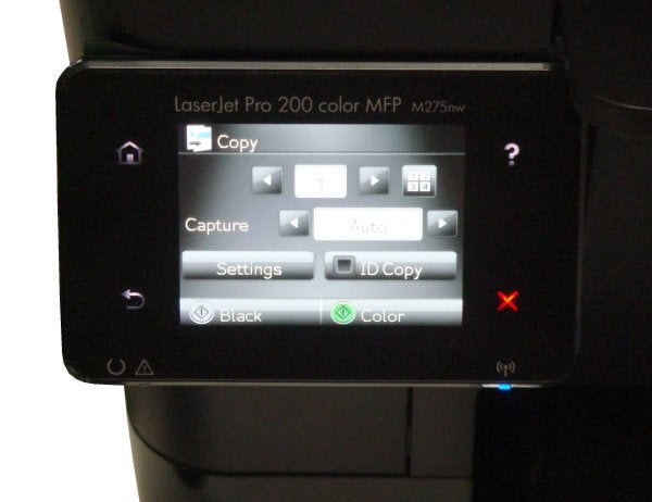 HP LaserJet Pro 200 Color MFP M275nw - Controls