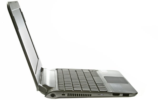 HP Pavilion dm1-3200sa laptop on a white background.