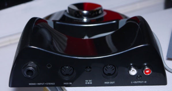Griffin Studio Connect audio interface on a white surface.