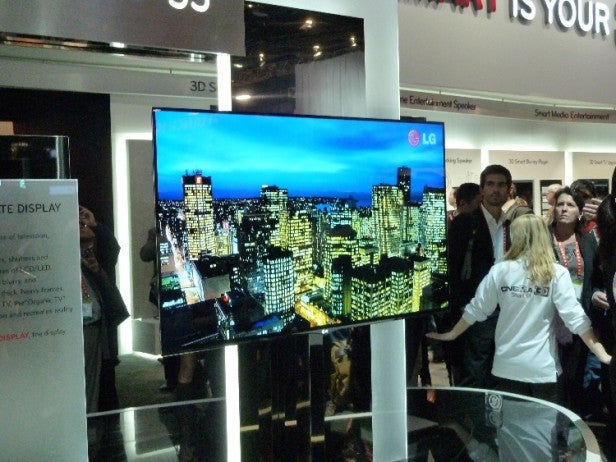 LG 55in OLED TV CES