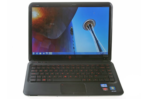 HP Pavilion dm4-3000ea Beats Edition laptop open on desk