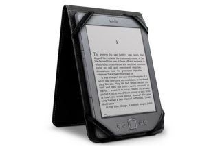 Marware EcoFlip Kindle 4 Cover in standing position.