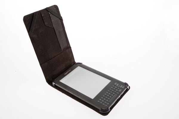 Maroo Koto case with Kindle 3 open on white background.