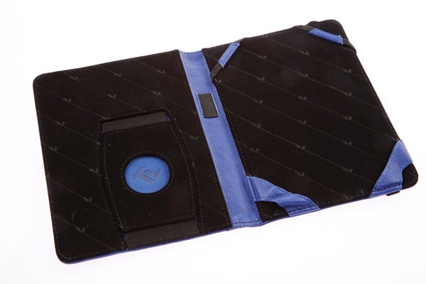 Black and blue Tuff-Luv Embrace case for Kindle 4.