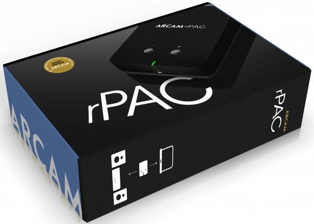 Arcam rPAC portable headphone DAC and USB converter.