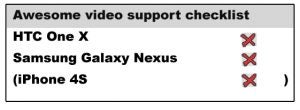 Samsung Galaxy Nexus vs HTC One X 7