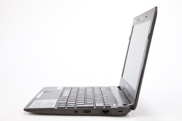 Asus Eee PC X101CH netbook on white background