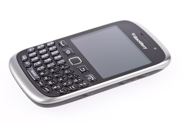 BlackBerry Curve 9320 smartphone on white background.