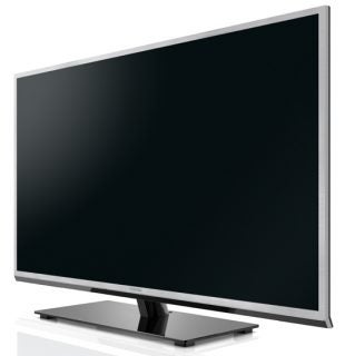 Toshiba 46TL963 flat screen television front view.